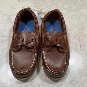 New Boys’ Size 11 Brown Loafers. Tags on. Never Worn